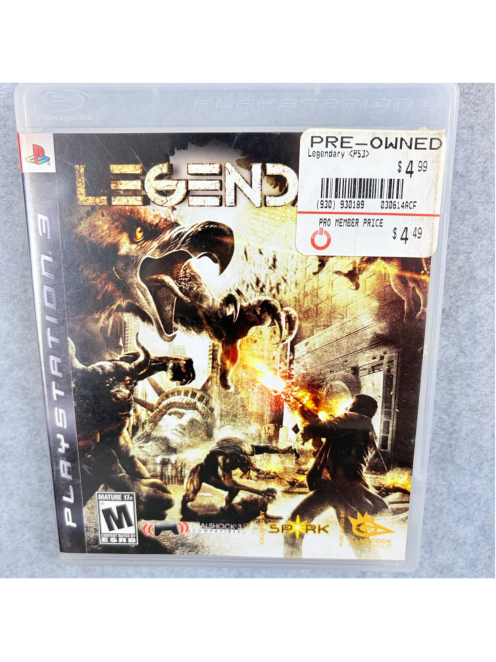 Legendary (Sony PlayStation 3, 2008)